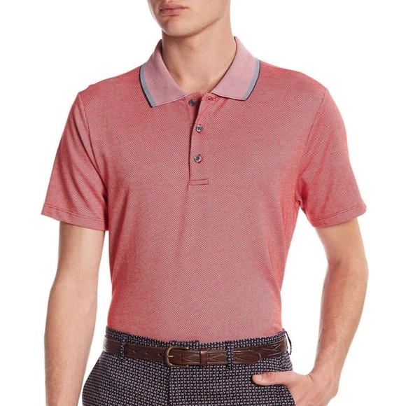 Perry Ellis Mens Haute  Polo Shirt - Picture 1 of 6